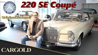 Mercedes 220 SE Coupé, 1965, Absolut Original und unrestauriert! 1A Historie & seltene Schalensitze