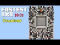 [MCBE] Fastest Seamless 9x9 Piston Door (10.3s)
