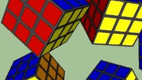 3x3x3 sketchup rubik