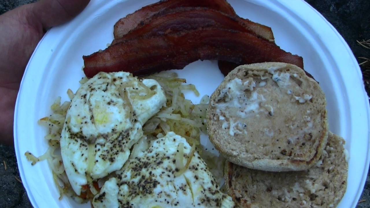 Part 2 Mountain Exploring / Camp Cooking Bacon & Eggs, Coffee / Back