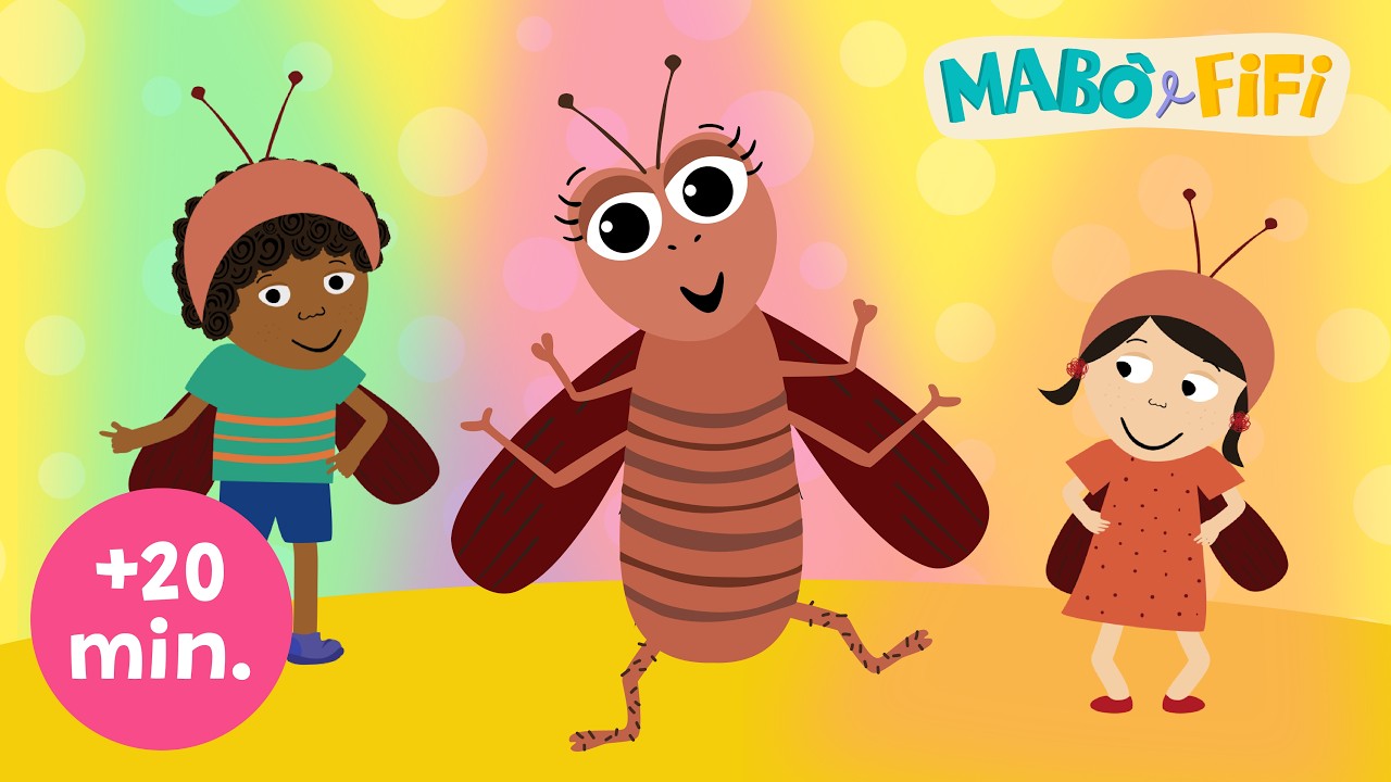 A BARATINHA | DANÇANDO COM MABÔ E FIFI + canções e brincadeiras musicais com Mabô e Fifi