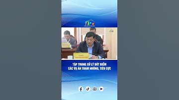 TẬP TRUNG XỬ LÝ DỨT ĐIỂM CÁC VỤ ÁN THAM NHŨNG, TIÊU CỰC | BÁO VÀ PTTH LÂM ĐỒNG #tintuc #lamdong