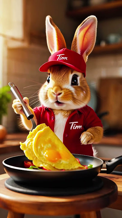 ✨ Your Day Starts with a Smile! | Bunny Chef Greets You
