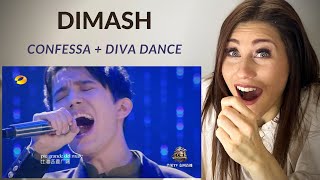 Stage Presence coach reacts to Dimash "Confessa + Diva Dance"
