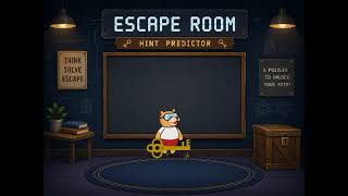 Escape Room Game| AI & ML Bootcamp | PictoBlox
