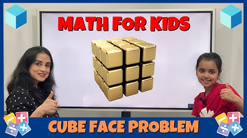 Cube Face Math Problem | Brain Teaser for Kids | Math Problem for Kids