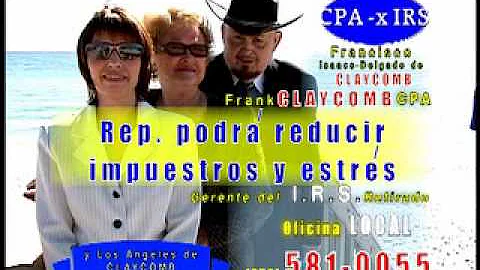 Frank Claycomb, CPA - Beach Commercial (Spanish)