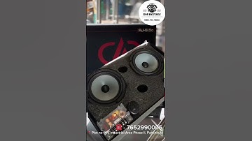 🔊 DD Audio RJ6.5C Component Speaker System (Redline Series)Type: 2-Way Component SystemSize