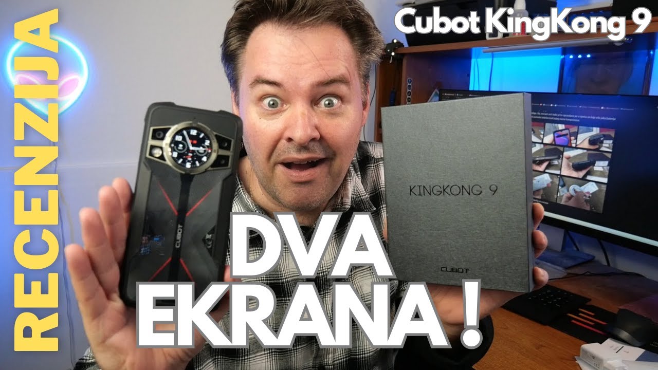 Cubot KingKong 9 recenzija – robusni smartfon s dva zaslona i  mega-baterijom! –