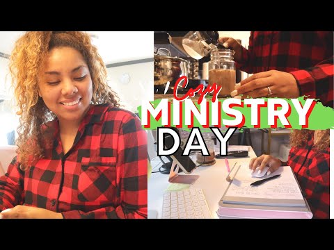 Cozy Ministry Day with Me | Snow Day | Vlogmas 2020