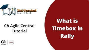 What is Timebox in Rally | Timeboxes in Agile  Central | Rally Tutorial for  Beginner