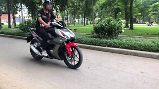 Test Bốc Đầu Và Phanh Honda Winner X Phiên Bản Không Abs