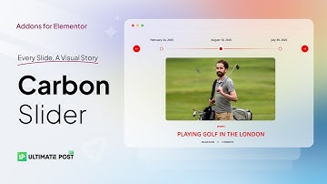 How to Use Carbon Slider Widget by Ultimate Post Kit in Elementor | Free Post Addon