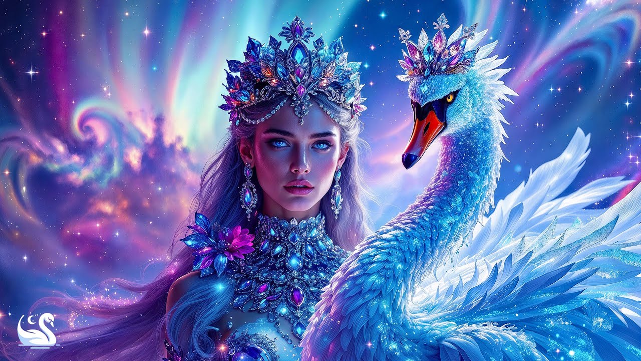 The Majestic Swan's Serene Journey - Lullaswan