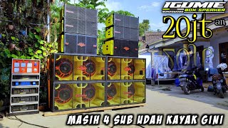 Masih 4 Sub Udah Kayak Gini !! Keren Paket Box 20 JT an Sound Pendatang Baru FZ Audio