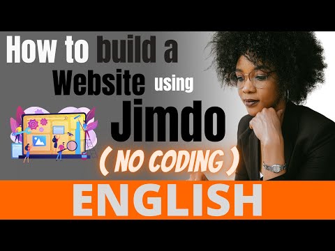 How to build a website with Jimdo no coding
