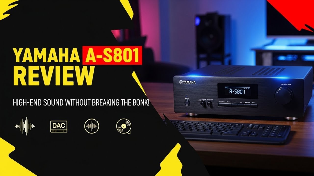 Yamaha A-S801 Review 2025: High-End Sound Without Breaking the