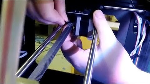 MakerBot Support | Replicator 2 - Tighten Axis on X & Y Pulleys