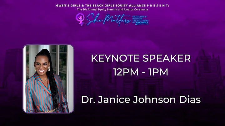6th Annual Equity Summit: Keynote Speaker: Dr. Jan...