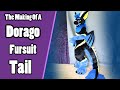 //The Making Of Dorago #3// Dragon Fursuit Tail Tutorial