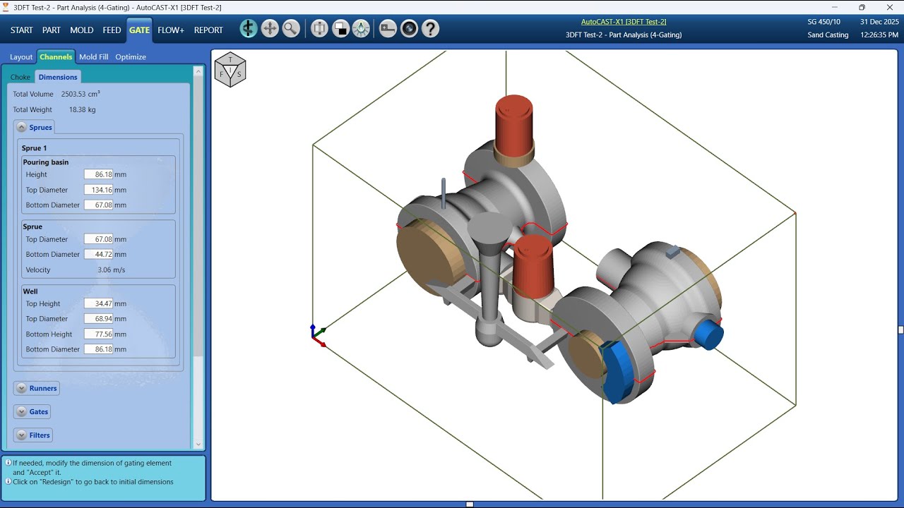 AutoCAST-X1 | Gating Design & Optimization
