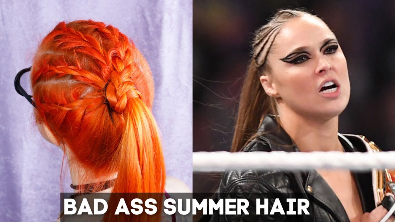 Ronda Rousey's Hack to Secure Her Hair While She Fights Is Genius