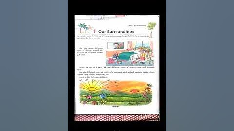 Class 2nd||E.V.S||Ch-1||Our Surroundings||Explanation||Learn with jasmine