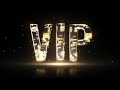 4k Gold Vip 3D Text Looped Animation Background | Free Version Footage