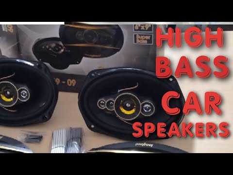 Video: Anong mga speaker ng kotse ang mahusay para sa bass?