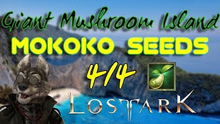 ALL 4 Giant Mushroom Island | Mokoko Seed Locations | 4K | Lost Ark | NA Server | { How To }