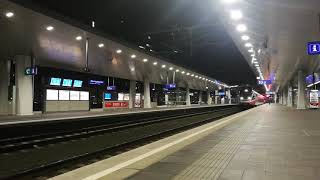 Abfahrt ÖBB 4124 012 als REX nach Bratislava aus Wien Hbf
