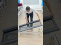 High-definition rewind invisible door, 150 pounds of net weight test