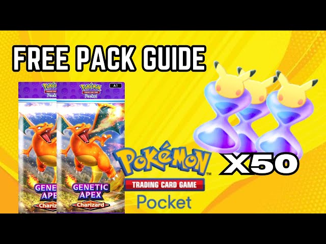 pokemon card packs for free The BEST Way to Get FREE Packs in Pokemon TCG Pocket