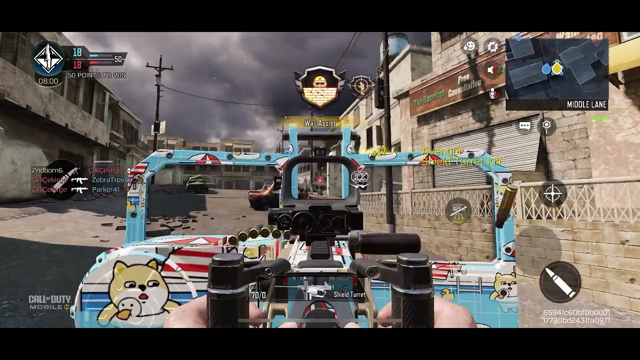HOW TO PLAY THE COD FRONTLINE Game Play. Watch the QQ9 Rifle in ACTION ...