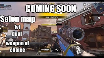 New season 6 upcoming salon map & 1v1 duel mode gameplay | season 6 leaks | cod mobile gameplay