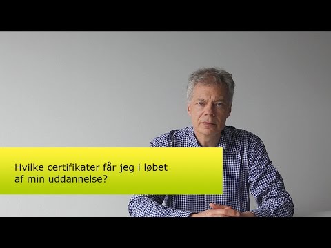 Video: Sådan Får Du Et Certifikat For Sekundær Uddannelse