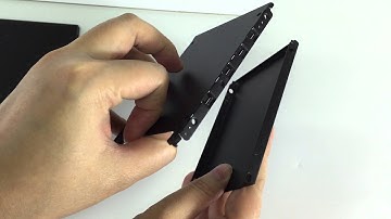 how to disassemble screwless ssd enclosure housing (www.memorypack.com.tw)