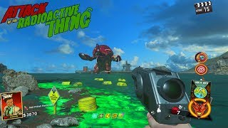 ATTACK OF THE RADIOACTIVE THING GAMEPLAY!! - EARLY INFINITE WARFARE ZOMBIES DLC 3 WALKTHROUGH