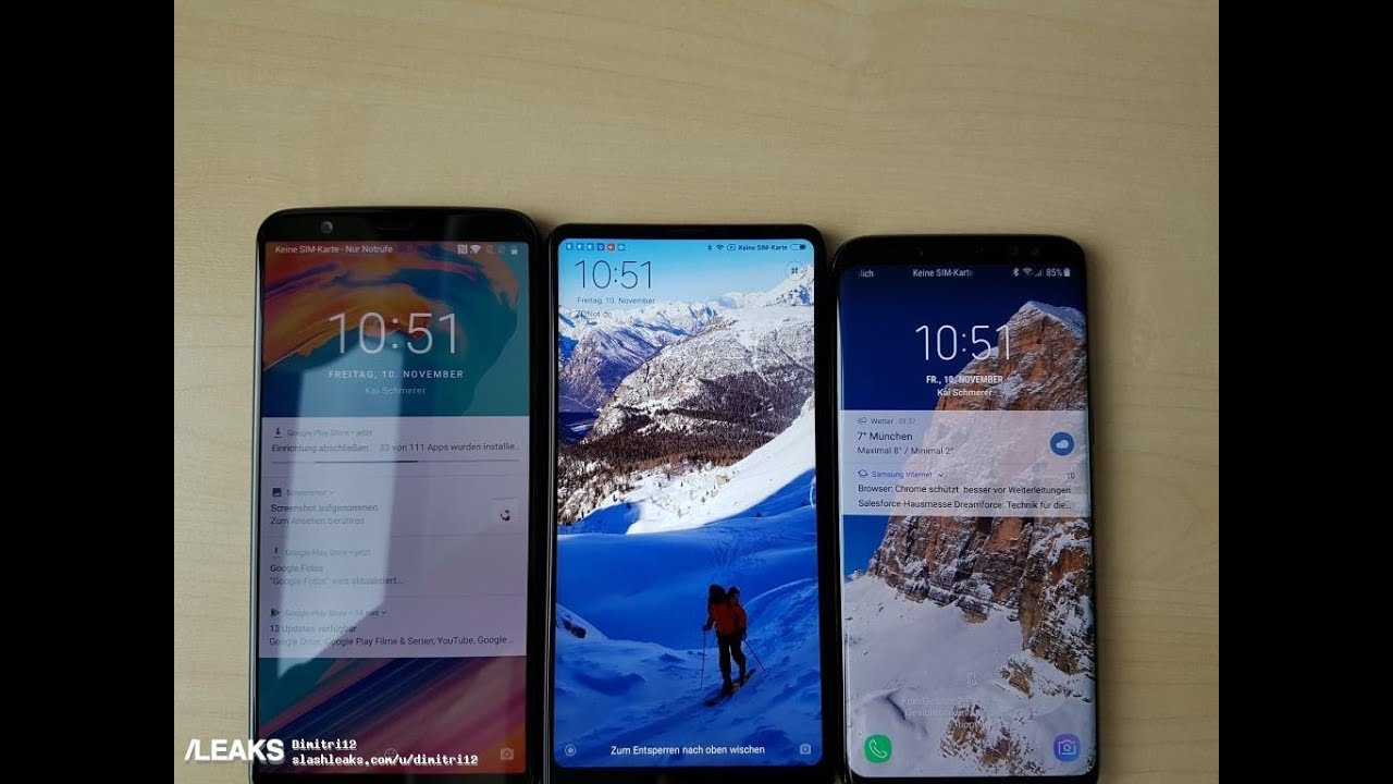 OnePlus 5T Photos, Specs and Details LEAKED | Samsung 5-inch All Display Phone