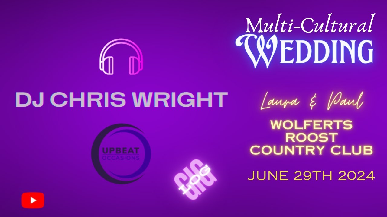 Gig Log 6/29/2024 - Multi Cultural Wedding, Wolferts Roost CC, Albany, NY