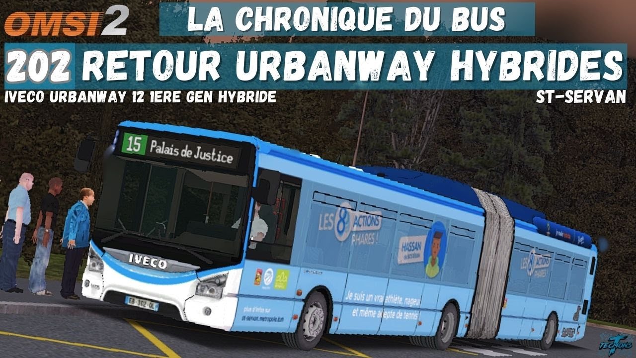 LE RETOUR DES URBANWAY HYBRIDES ! | LA CHRONIQUE DU BUS 202 | OMSI 2
