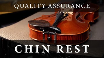 Violin Building: Chin Rest Installation at Infiniti Strings