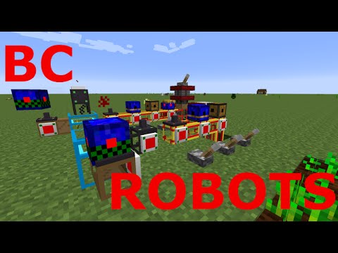 Buildcraft Robots - Getting Tutorial B.C. 7.1.14 - YouTube