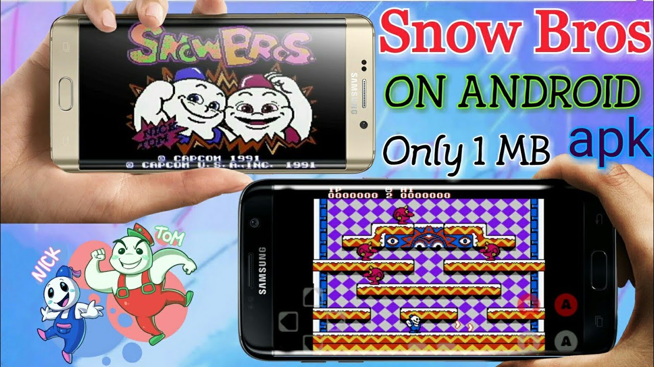 Snow Bros Apk Download On Android Only 1 Mb Hindi Youtube