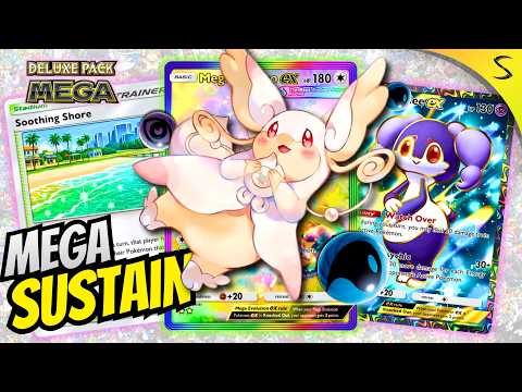 【Pokémon TCG Pocket】メガタブンネexデッキの回復効果と立ち回り