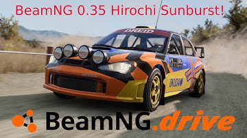 BeamNG Drive – Hirochi Sunburst Refresh | Full Showcase & Test Drive