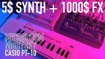 Vintage Synth Ambient | Casio PT-10 & Microcosm & NightSky