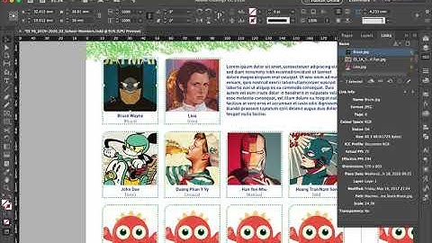 Yearbook Tutorial Series | InDesign Photos Dropping