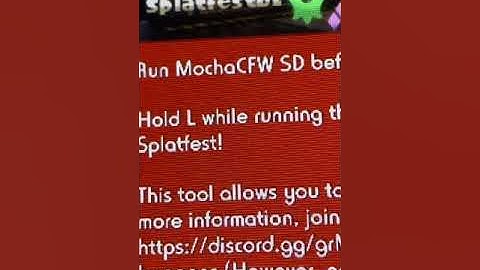 How to run custom splatfest in Splatoon 1 because HEIWIRHQLXIJF