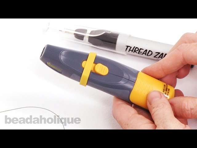 The Beadsmith Cordless Thread Zap II Thread Burner Tool